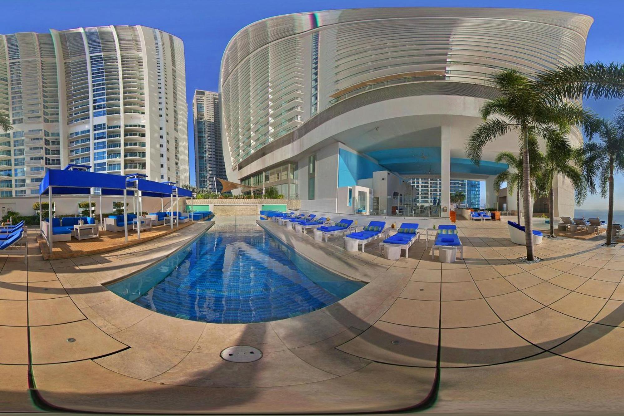 Jw Marriott Panama Hotel Екстериор снимка Panorama of the pool area